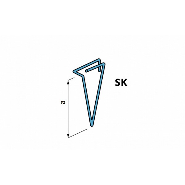 Хомут BAUT SK 30-170 (Для вертикальной кладки) (для узкого кирпича, половинок)